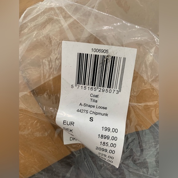 NEW MASAI TÍLIA COAT A SHAPE LOOSE MULTIPLE SIZES - Picture 9 of 12